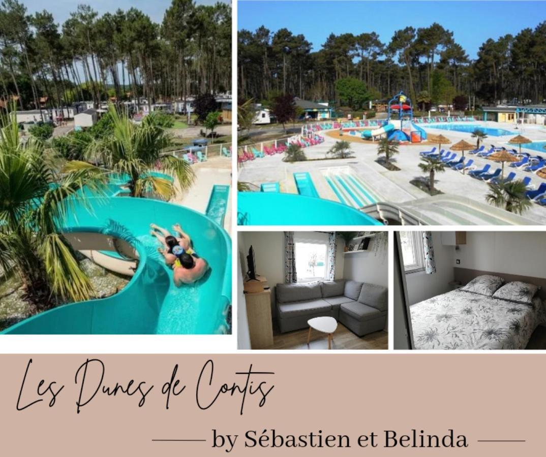Sbvacances Tout Confort 2Ch Et 1Sdb, Environnement Calme Et Verdoyant Dans Camping 4 Etoiles Saint-Julien-en-Born Ngoại thất bức ảnh